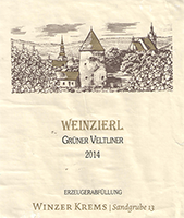 Winzer Krems ‘Weinzierl’ Grüner Veltliner