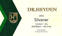  Dr. Heyden Silvaner