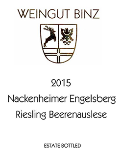 Weingut Binz Nackenheimer Engelsberg Riesling Beerenauslese