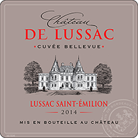 Château
        de Lussac Lussac Saint Émilion Cuvée Bellevue