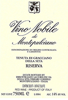 Gracciano Vino Nobile di Montepulciano Riserva