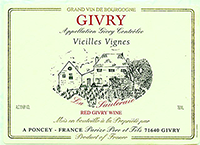 Domaine Parize  ‘Vieilles Vignes’ Givry