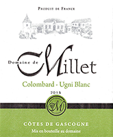 Domaine de Millet Côtes de Gascogne