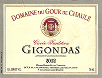 Domaine du Gour de Chaulé Gigondas Cuvée Tradition