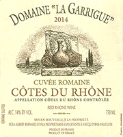Domaine la Garrigue Côtes-du-Rhône Cuvée Romaine