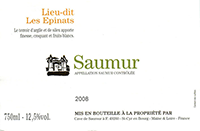 Cave de Saumur Saumur Blanc Les Epinats
