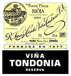 Rioja Reserve Viña Tondonia