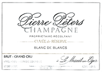 Pierre Peters Cuvée de Réserve Grand Cru Blanc de Blancs Champagne