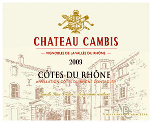 Château Cambis Côtes du Rhone
