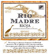 Rioja Graciano Rio Madre