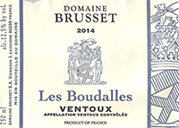 Domaine Brusset Ventoux ‘Les Boudalles’