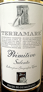 Feudi di Guagnano Salento Primitivo ‘Terramare’