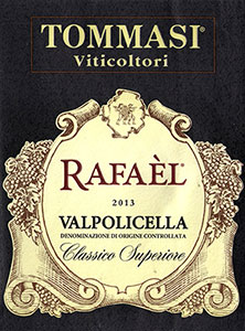 Tommasi ‘Rafaèl’ Valpolicella Classico Superiore