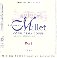 Domaine de Millet Còtes de Gascogne Rosé