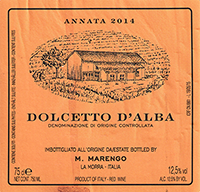 Marengo Dolcetto d’Alba