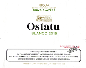 Ostatu Rioja Blanco