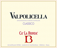 Ca’ La Bionda Valpolicella