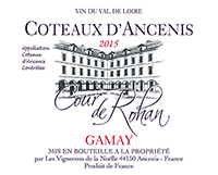 Cour de Rohan Coteaux d’Ancenis Gamay Rosé