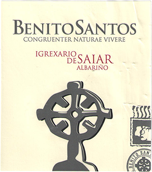  Benito Santos Rias Baixas Albariño Igrexario de Saiar