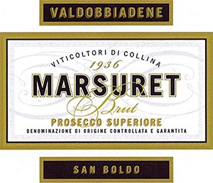 Marsuret Valdobbiadene Prosecco Superiore San Boldo