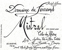 Domaine de Ferrand Côtes-du-Rhône Mistral