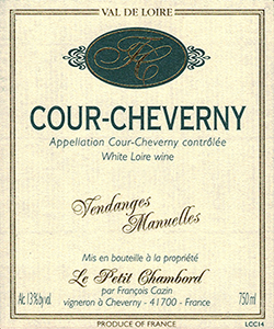 Francois Cazin Cour Cheverny