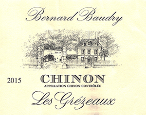 Bernard Baudry Chinon Les Grézeaux