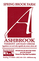 Spring Brook Farm Ashbrook cheese