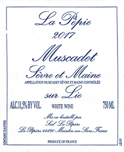 La Pepie Muscadet Sèvre et Maine