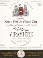 Château Viramiere Saint Emilion Grand Crue