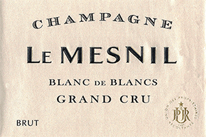 Le Mesnil Grand Cru Brut Champagne Blanc de Blancs