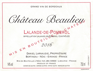 Château Beaulieu Lalande-de-Pomerol