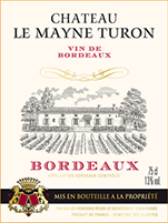 Château Le Mayne Turon Bordeaux Rouge