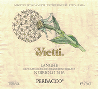 Vietti Langhe Nebbiolo Perbacco