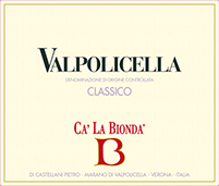 Ca’ La Bionda Valpolicella Classico