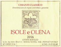 Isole e Olena Chianti Classico