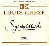 Louis Cheze Pays des Collines Rhodaniennes Syrahvissante