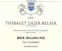 Thibault Liger-Belair Bourgogne Blanc Les Charmes