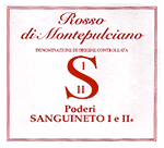 Poderi Sanguineto I e II Rosso di Montepulciano