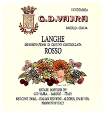 G D Vajra Langhe Rosso