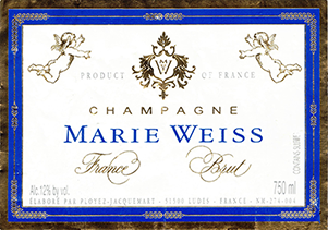 Marie Weiss Brut Champagne