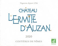 Château LErmite dAuzan Costières de Nîmes Rouge