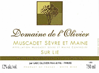 Domaine de l’Olivier Muscadet Sèvre et Maine