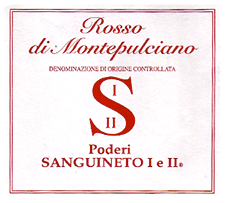 Sanguineto I e II Rosso di Montepulciano