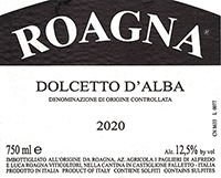 Roagna Dolcetto d’Alba