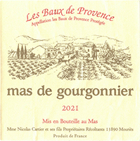 Mas de Gourgonnier Les Baux de Provence Rosé