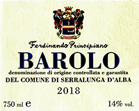 Ferdinando Principiano Barolo Serralunga