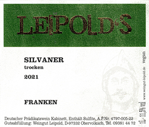 Leipold Franken Silvaner Kabinett Trocken