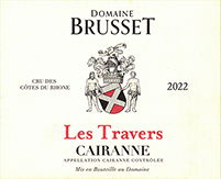 Domaine Brusset Cairanne Les Travers