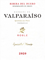 Marqués de Valparaíso Ribera del Duero Roble